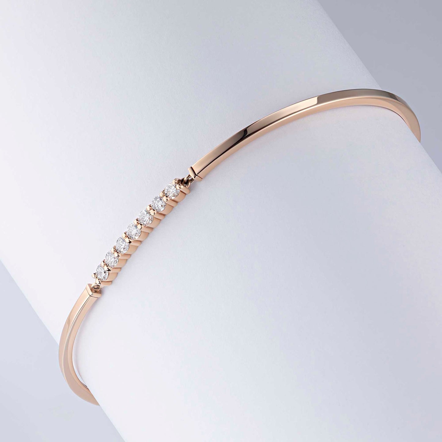14K Yellow Gold Bracelet with Lab-Created Diamonds 2.980 CT.TW