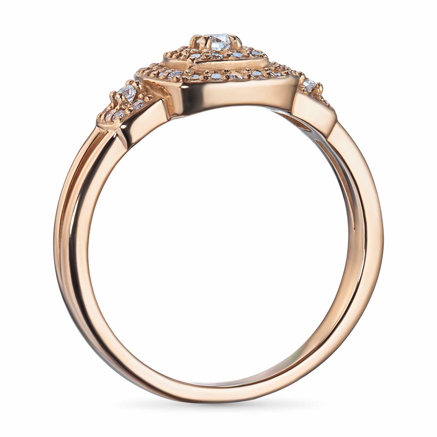 14K Yellow Gold Ring with Natural Diamonds 7.880 CT.TW