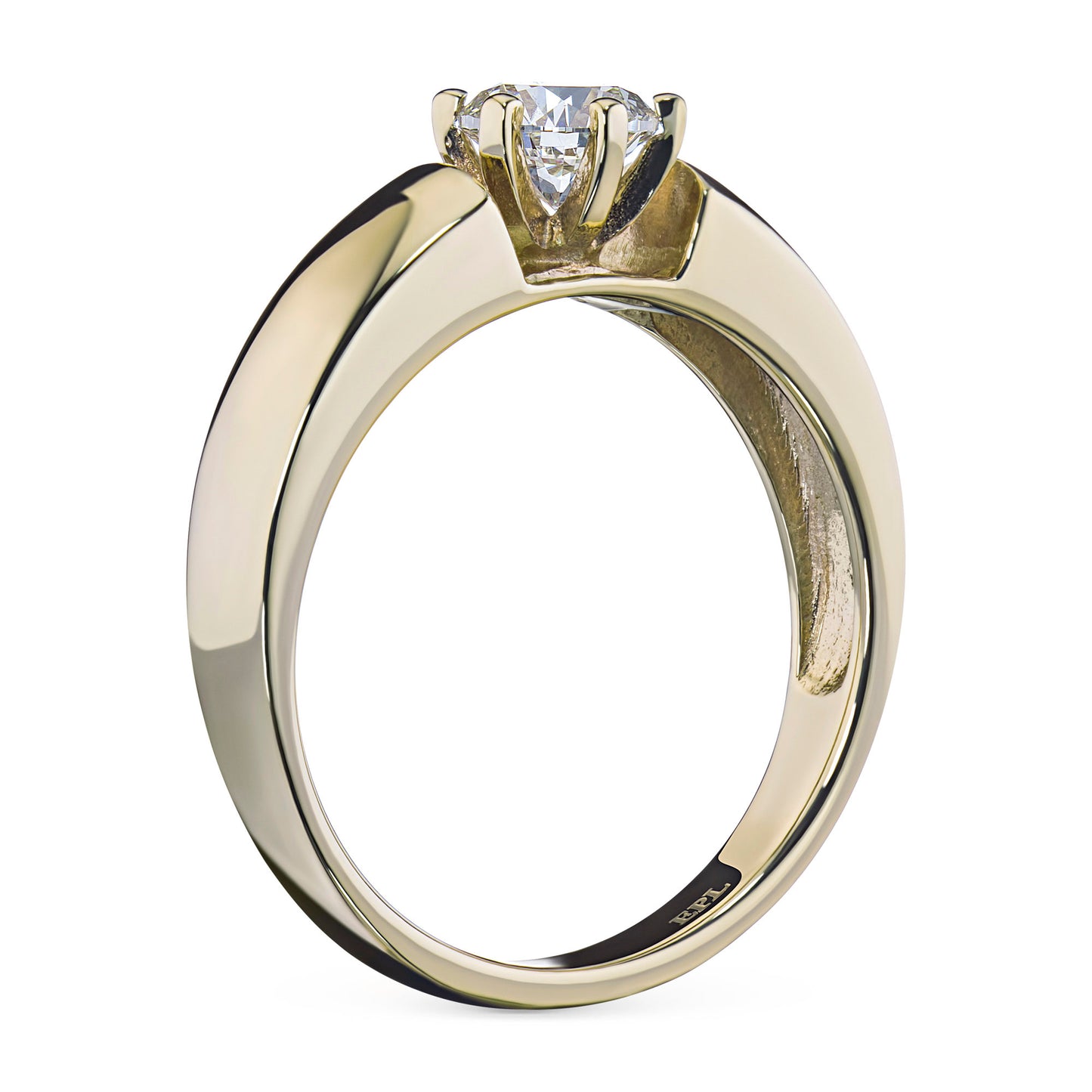 14K Yellow Gold Ring with Lab-Created Diamonds 1.150 CT.TW
