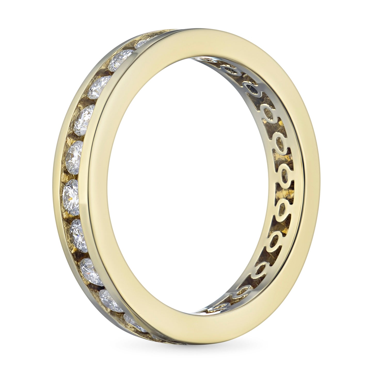 14K Yellow Gold Ring with Lab-Created Diamonds 18.420 CT.TW