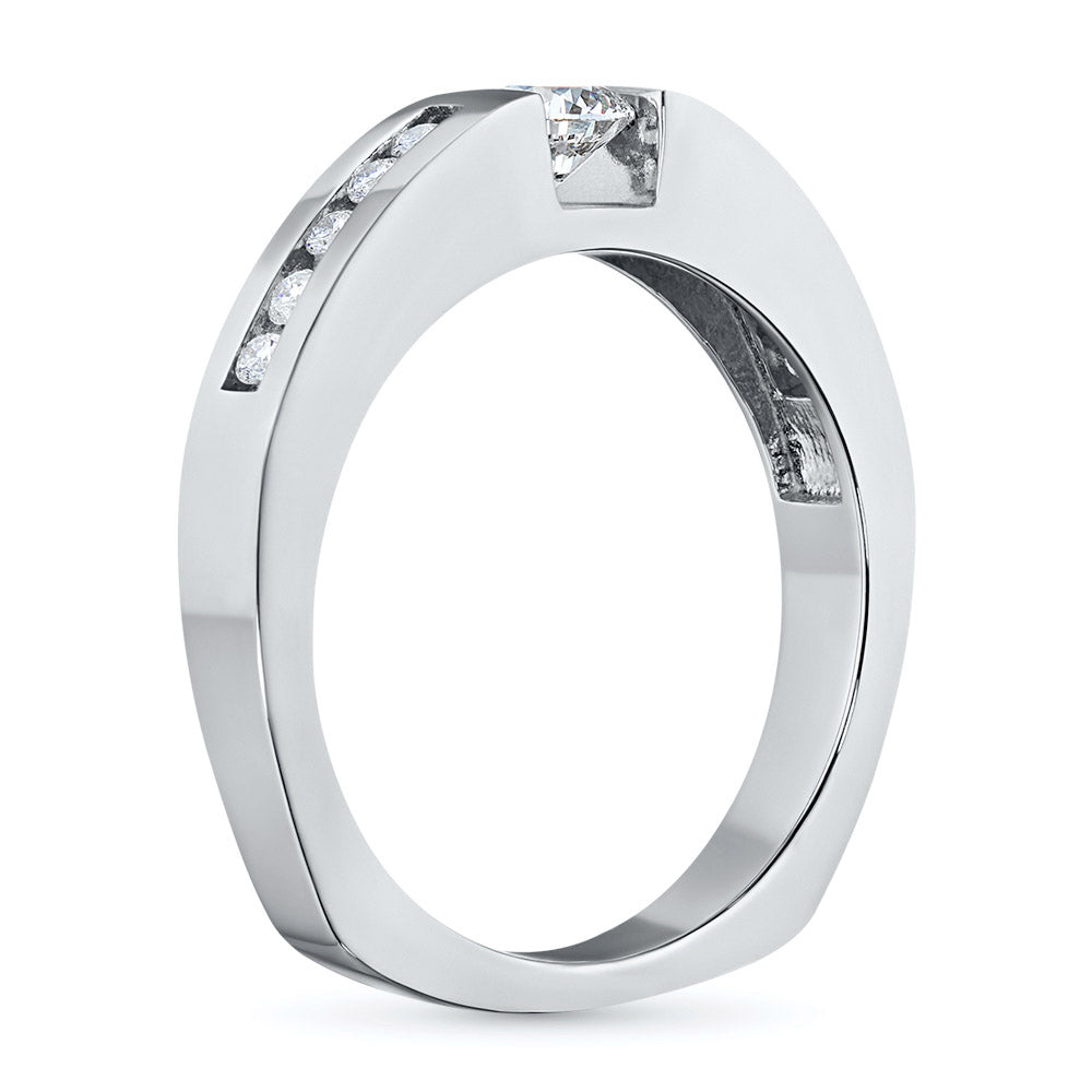 14K White Gold Ring with Natural Diamonds 2.350 CT.TW