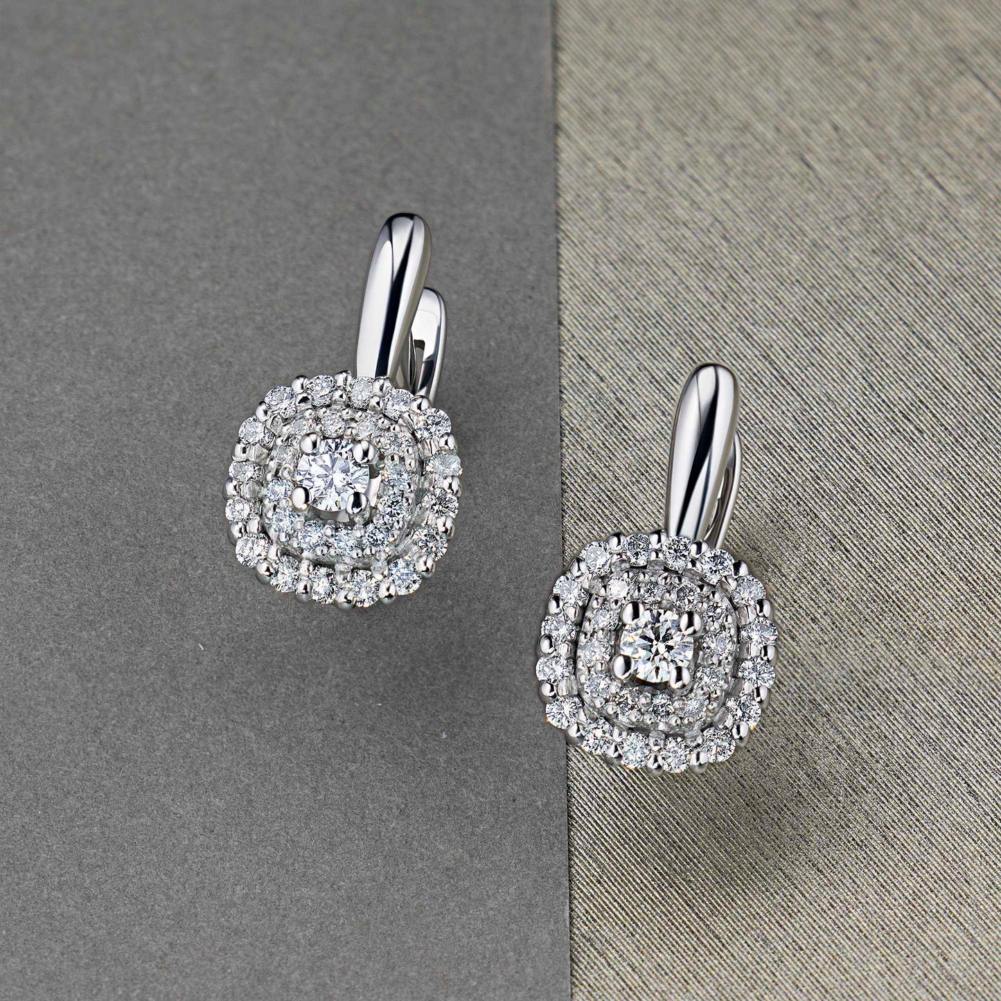 14K Yellow Gold Earrings with Lab-Created Diamonds 20.120 CT.TW