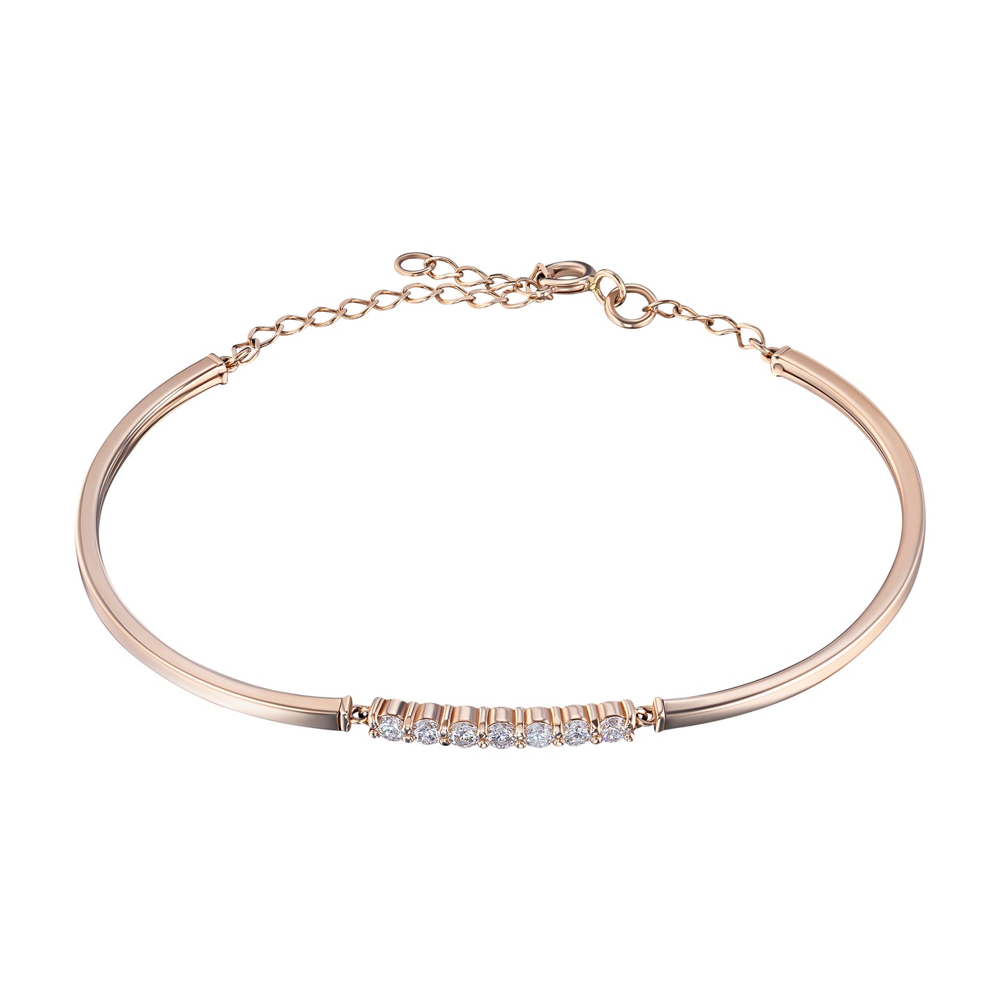 Sterling Silver Bracelet with Lab-Created Diamonds 2.650 CT.TW