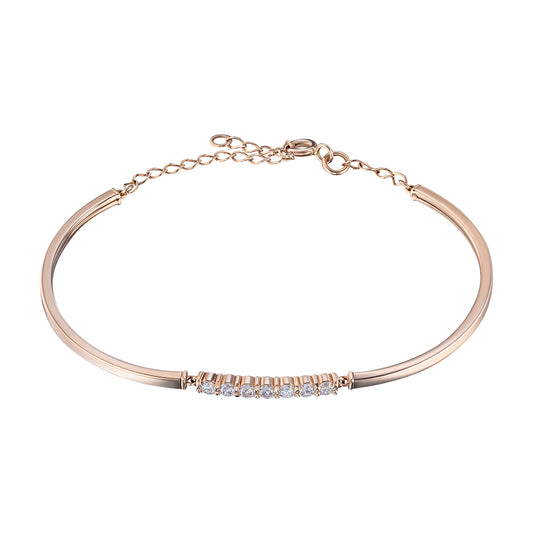 Sterling Silver Bracelet with Lab-Created Diamonds 2.650 CT.TW