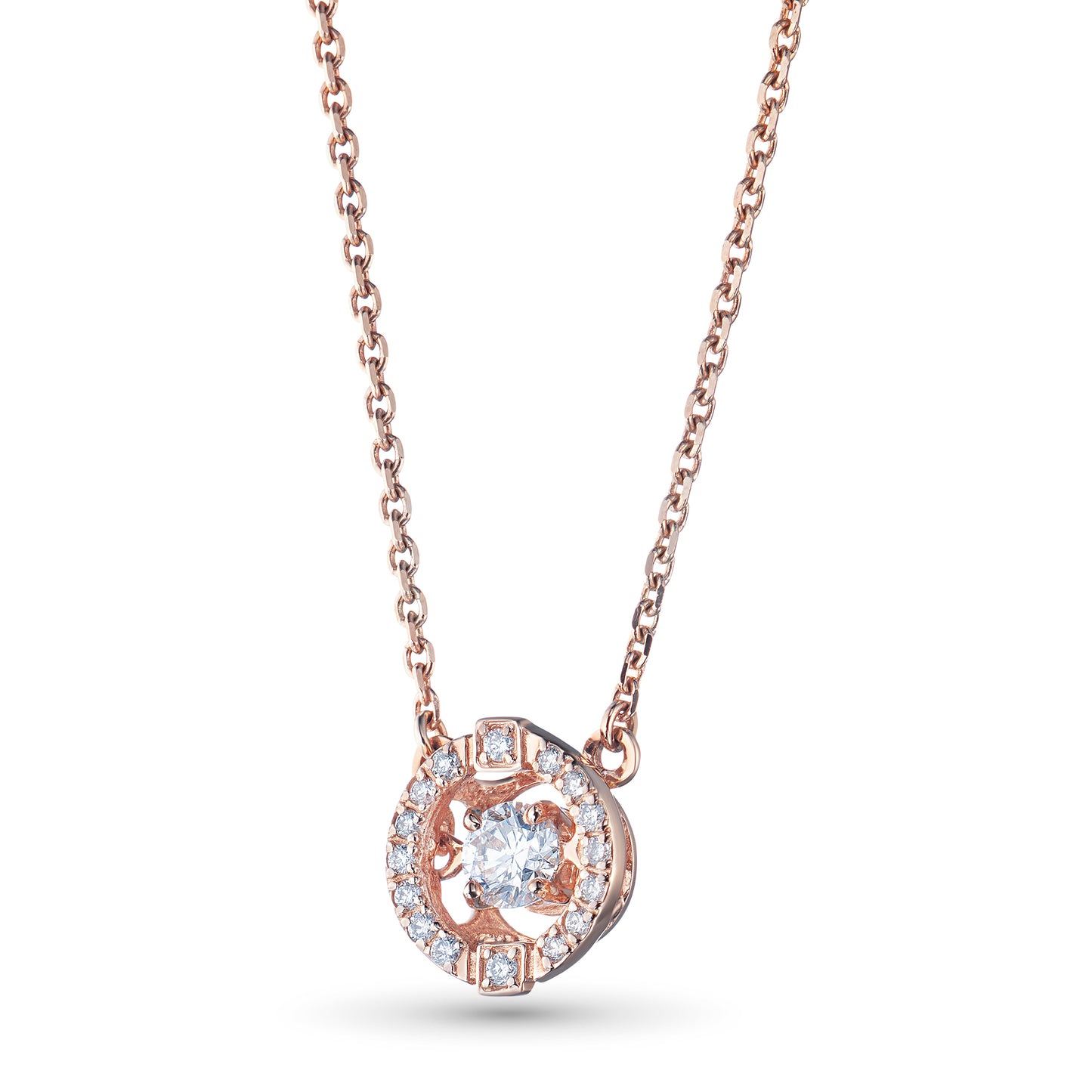 14K Yellow Gold Necklace with Lab-Created Diamonds 1.690 CT.TW