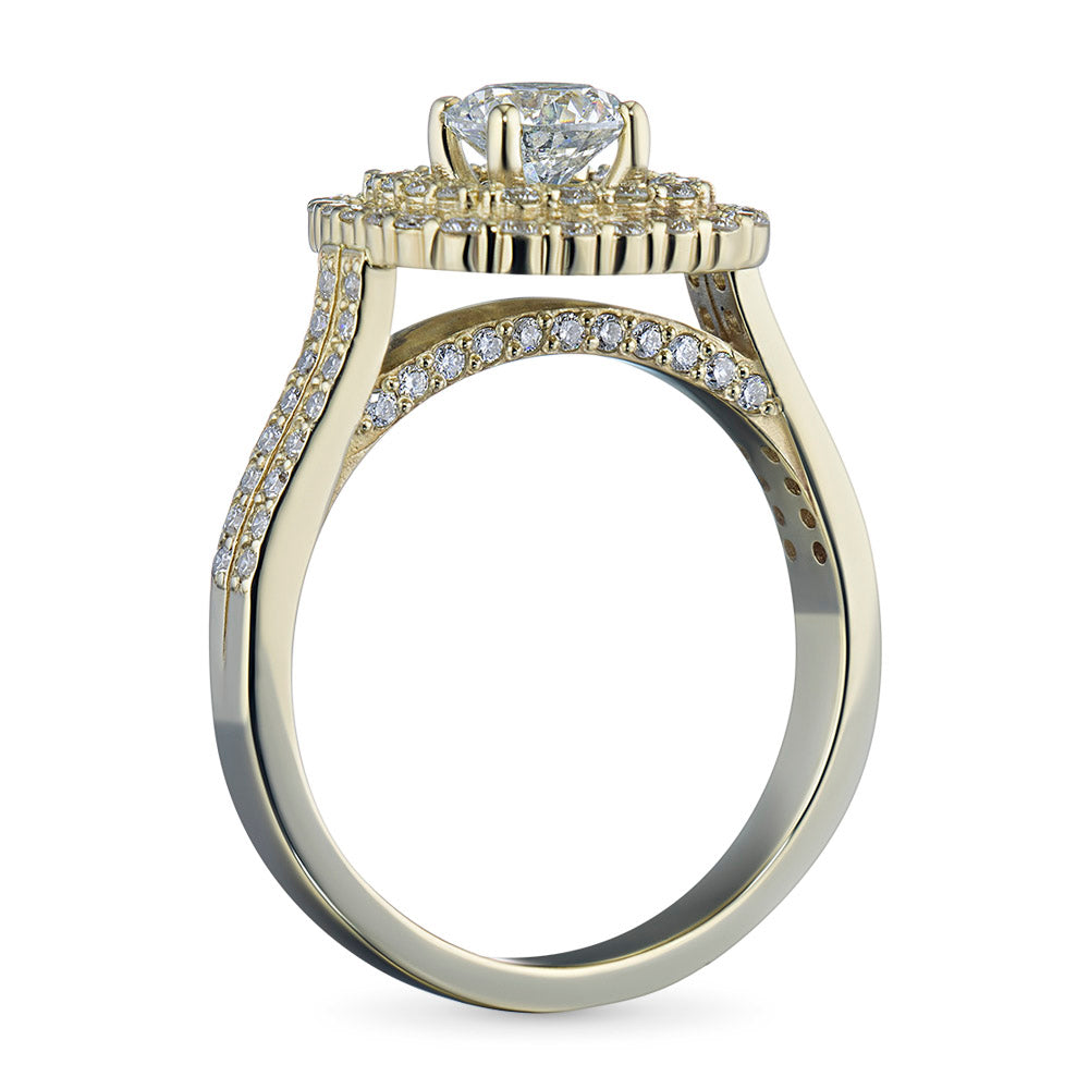 14K Yellow Gold Ring with Lab-Created Diamonds 30.270 CT.TW