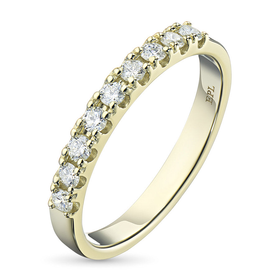 14K Yellow Gold Ring with Lab-Created Diamonds 3.020 CT.TW