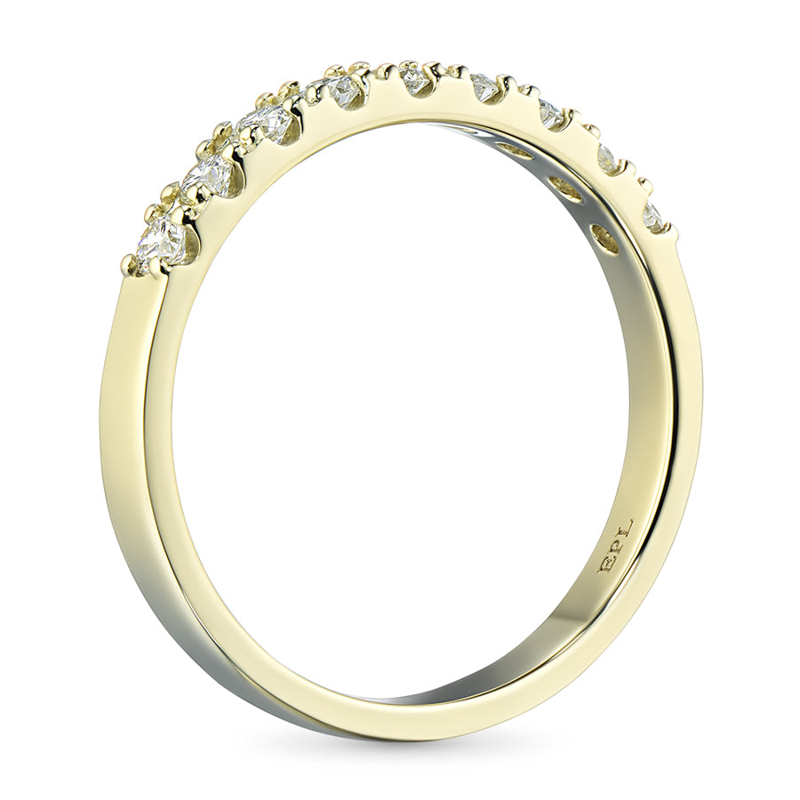 14K Yellow Gold Ring with Lab-Created Diamonds 3.020 CT.TW