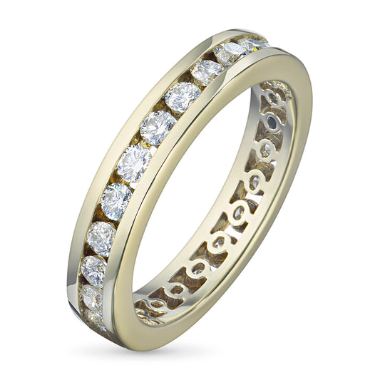 14K Yellow Gold Ring with Lab-Created Diamonds 18.420 CT.TW