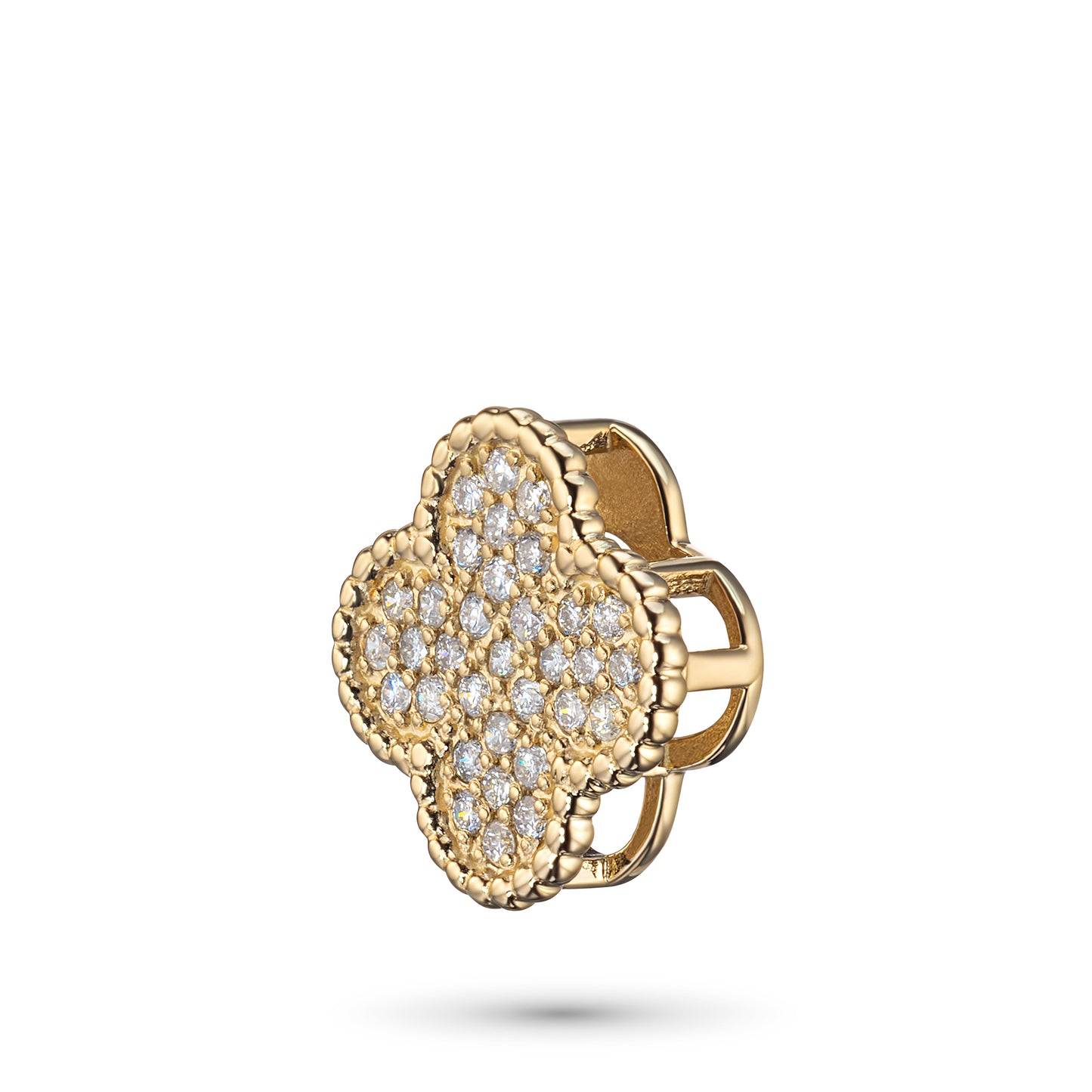 14K Yellow Gold Pendant with Lab-Created Diamonds 4.850 CT.TW