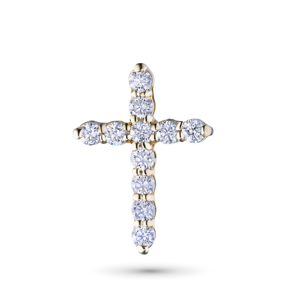14K Yellow Gold Pendant with Lab-Created Diamonds 4.840 CT.TW