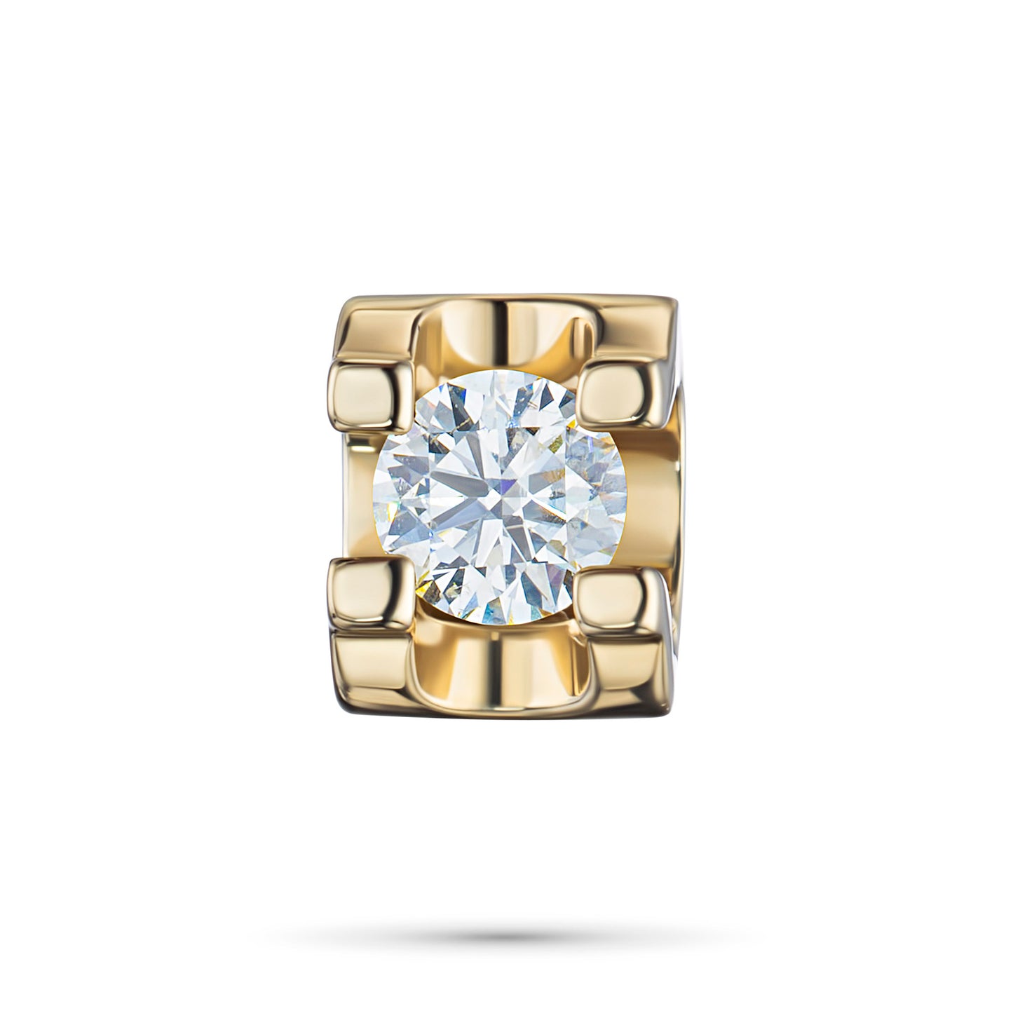 14K Yellow Gold Pendant with Lab-Created Diamonds 1.150 CT.TW