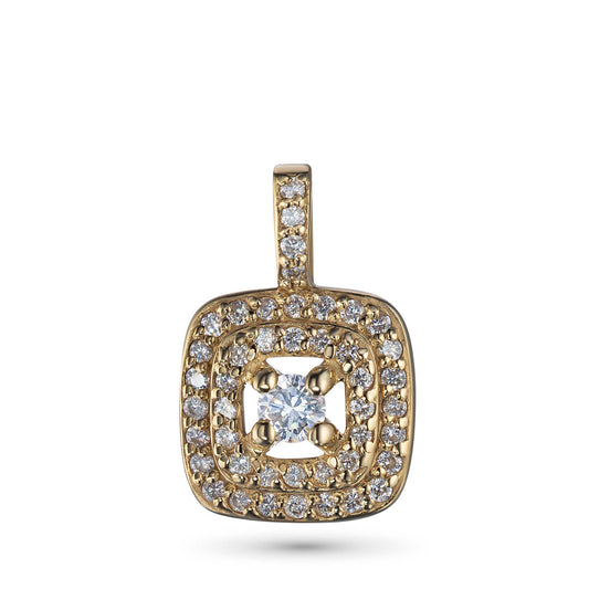 14K Yellow Gold Pendant with Lab-Created Diamonds 11.600 CT.TW