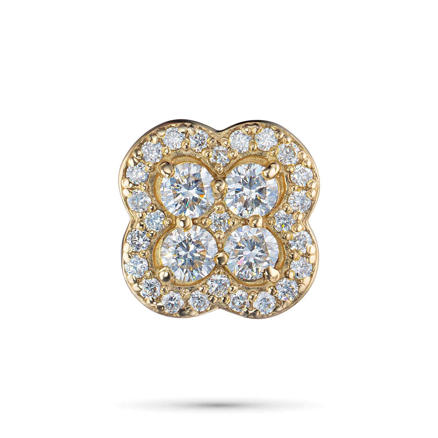 14K Yellow Gold Pendant with Lab-Created Diamonds 3.750 CT.TW