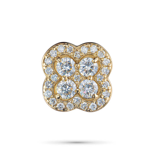 14K Yellow Gold Pendant with Lab-Created Diamonds 3.750 CT.TW