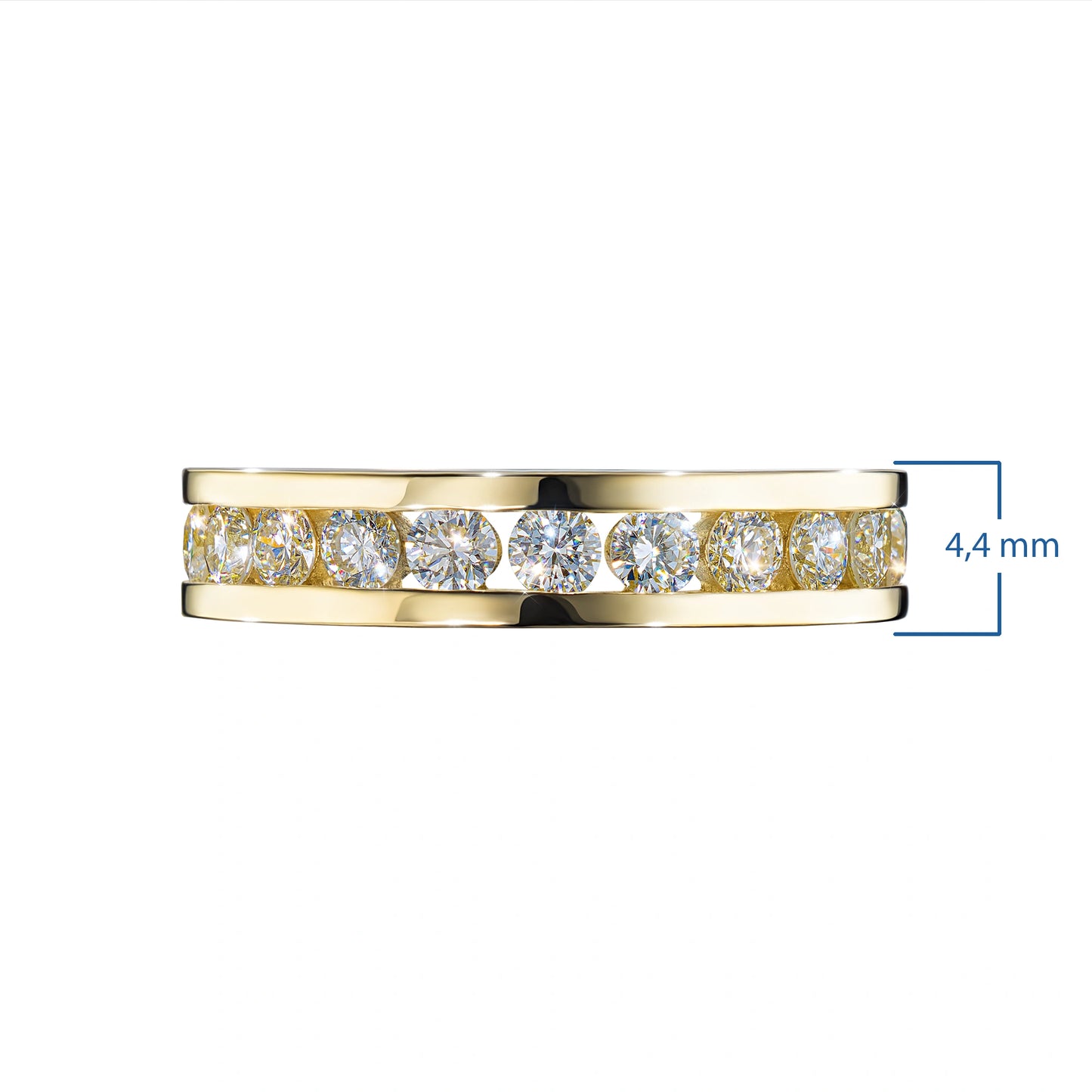 14K Yellow Gold Ring with Lab-Created Diamonds 27.170 CT.TW