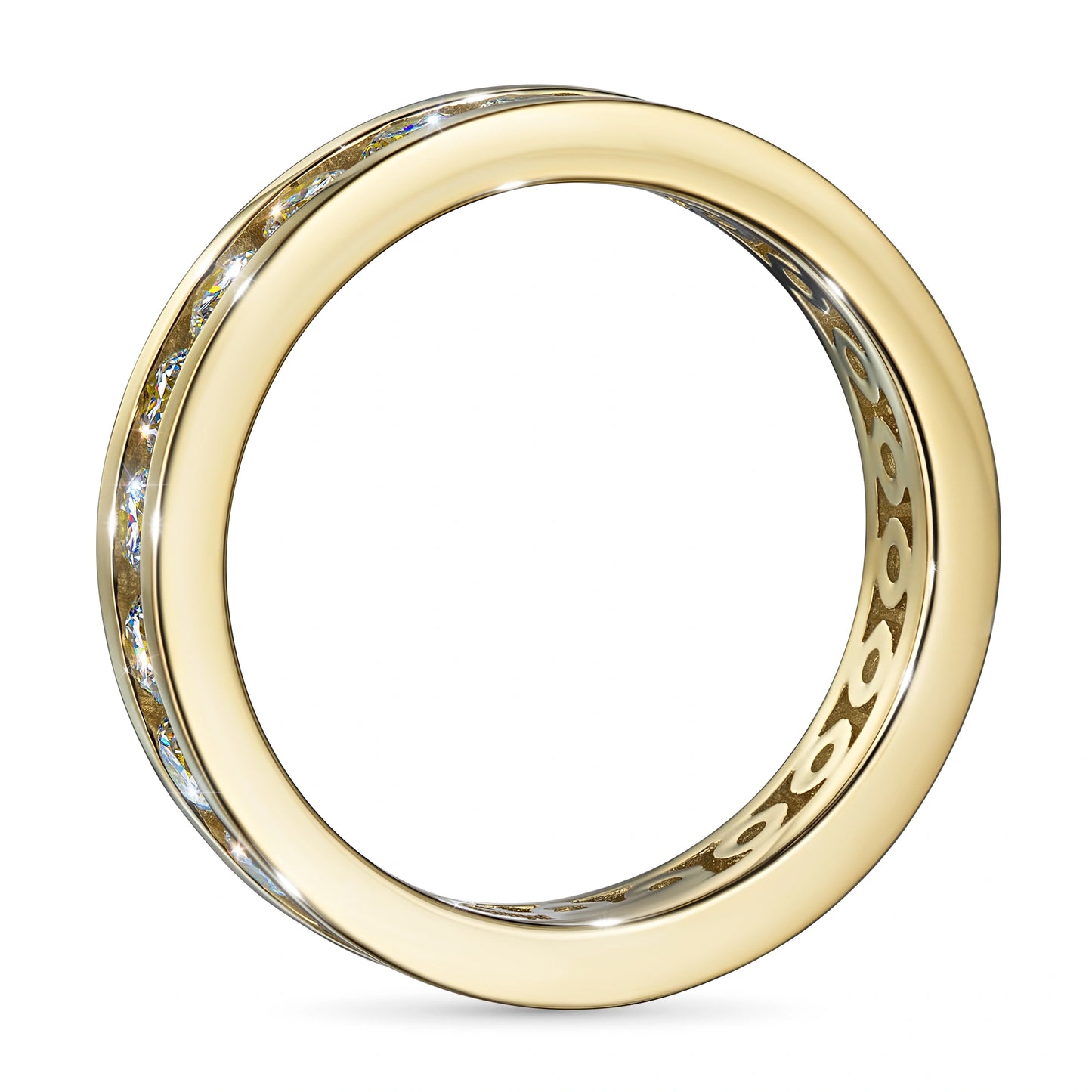 14K Yellow Gold Ring with Lab-Created Diamonds 27.170 CT.TW