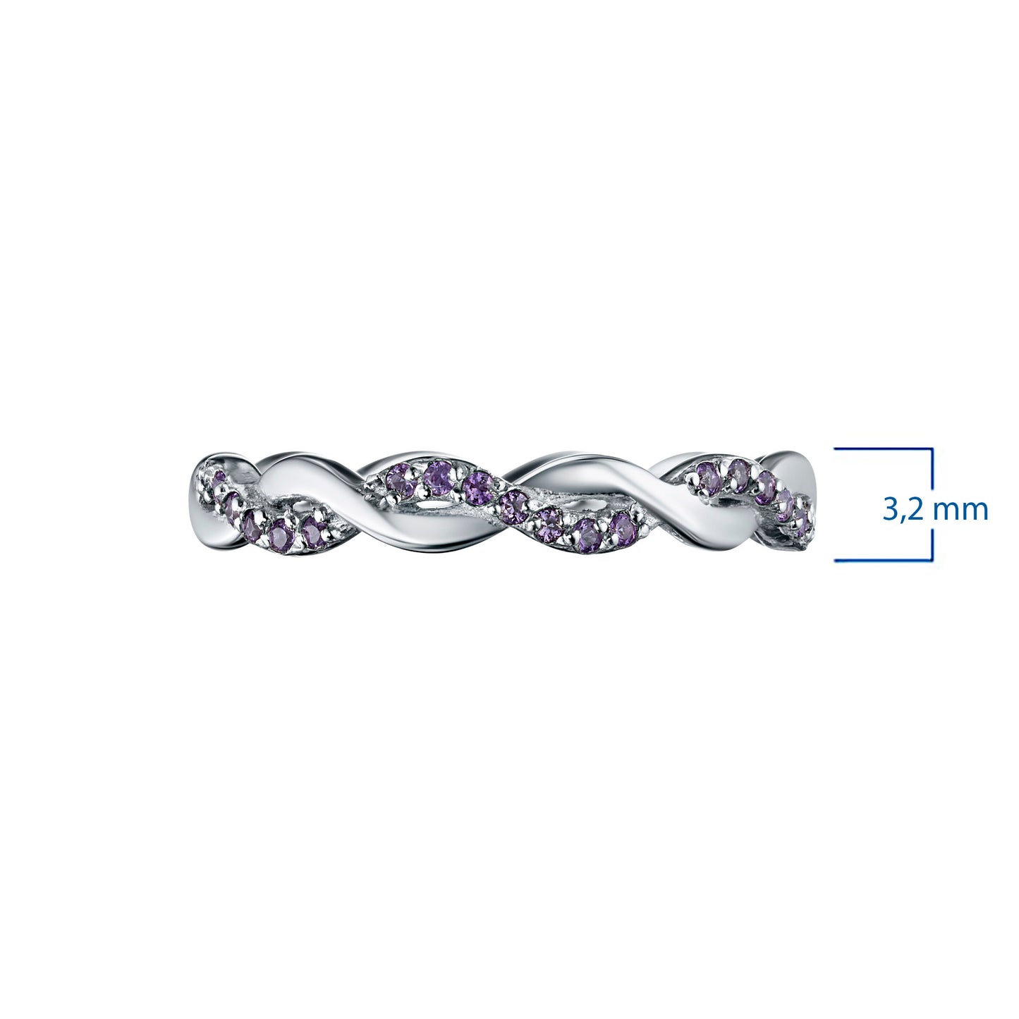 14K White Gold Ring with Natural Diamonds 5.010 CT.TW