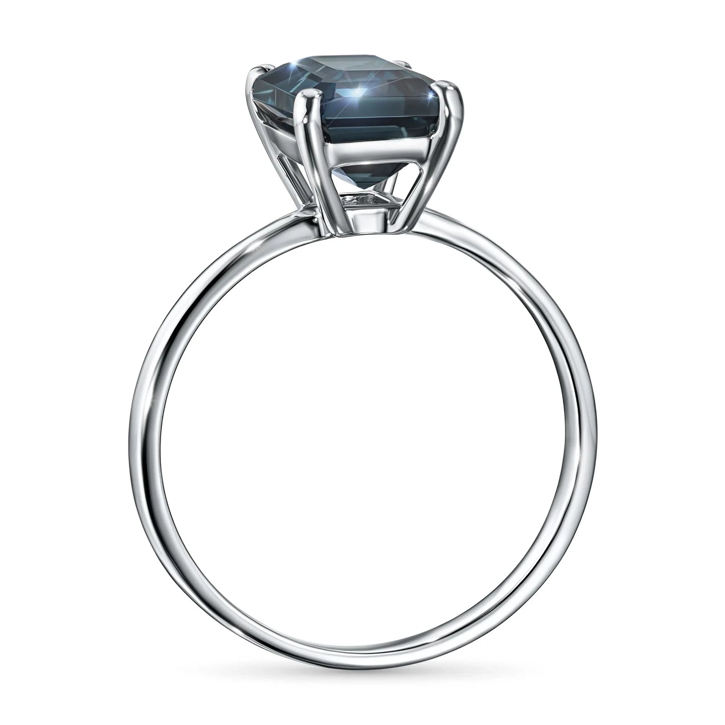 Sterling Silver Ring with Topaz 1.870 CT.TW