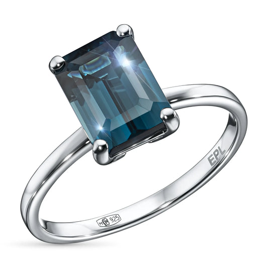 Sterling Silver Ring with Topaz 1.870 CT.TW