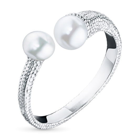 Sterling Silver Ring with Pearl 3.790 CT.TW