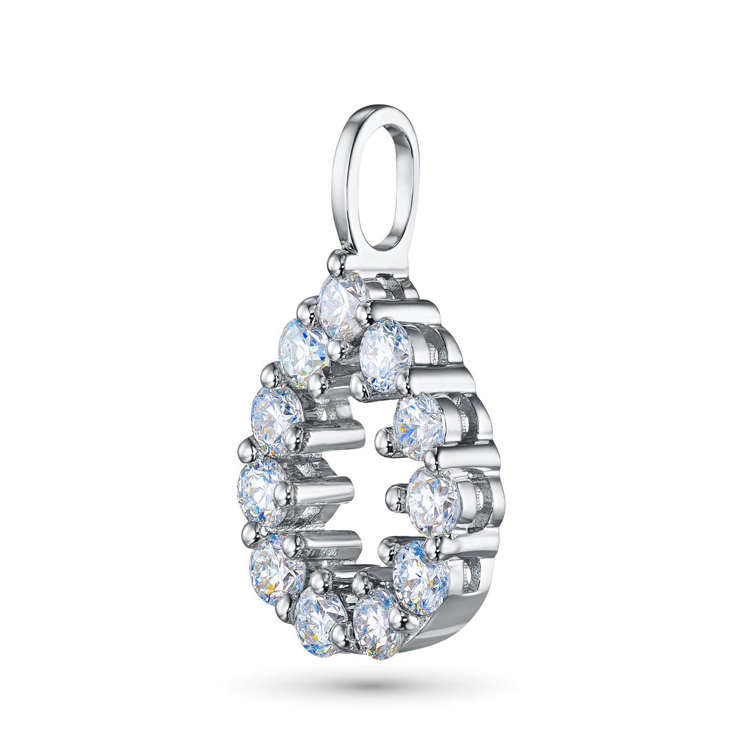 14K Yellow Gold Pendant with Lab-Created Diamonds 3.480 CT.TW