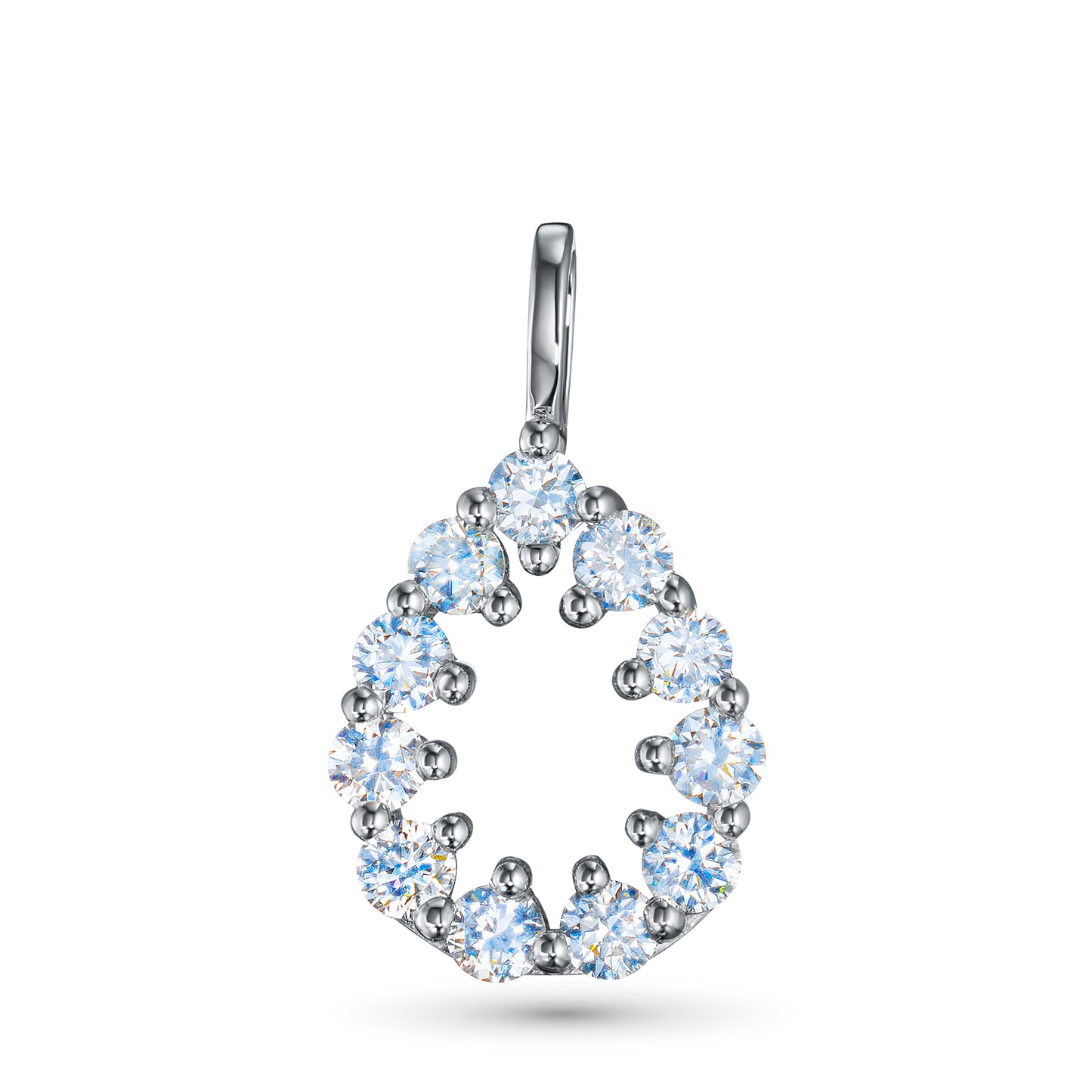 14K Yellow Gold Pendant with Lab-Created Diamonds 3.480 CT.TW