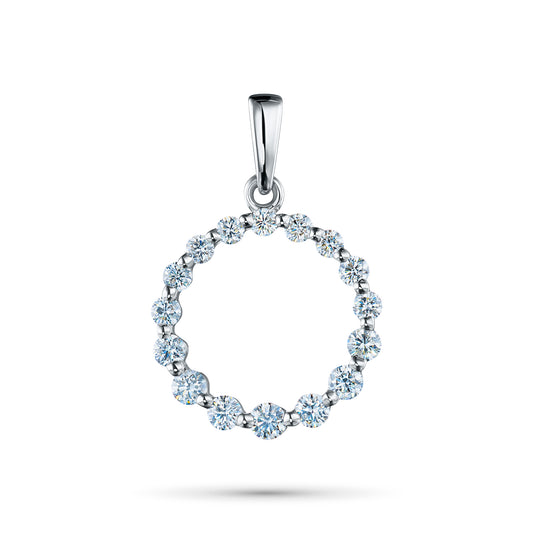 14K Yellow Gold Pendant with Lab-Created Diamonds 1.650 CT.TW