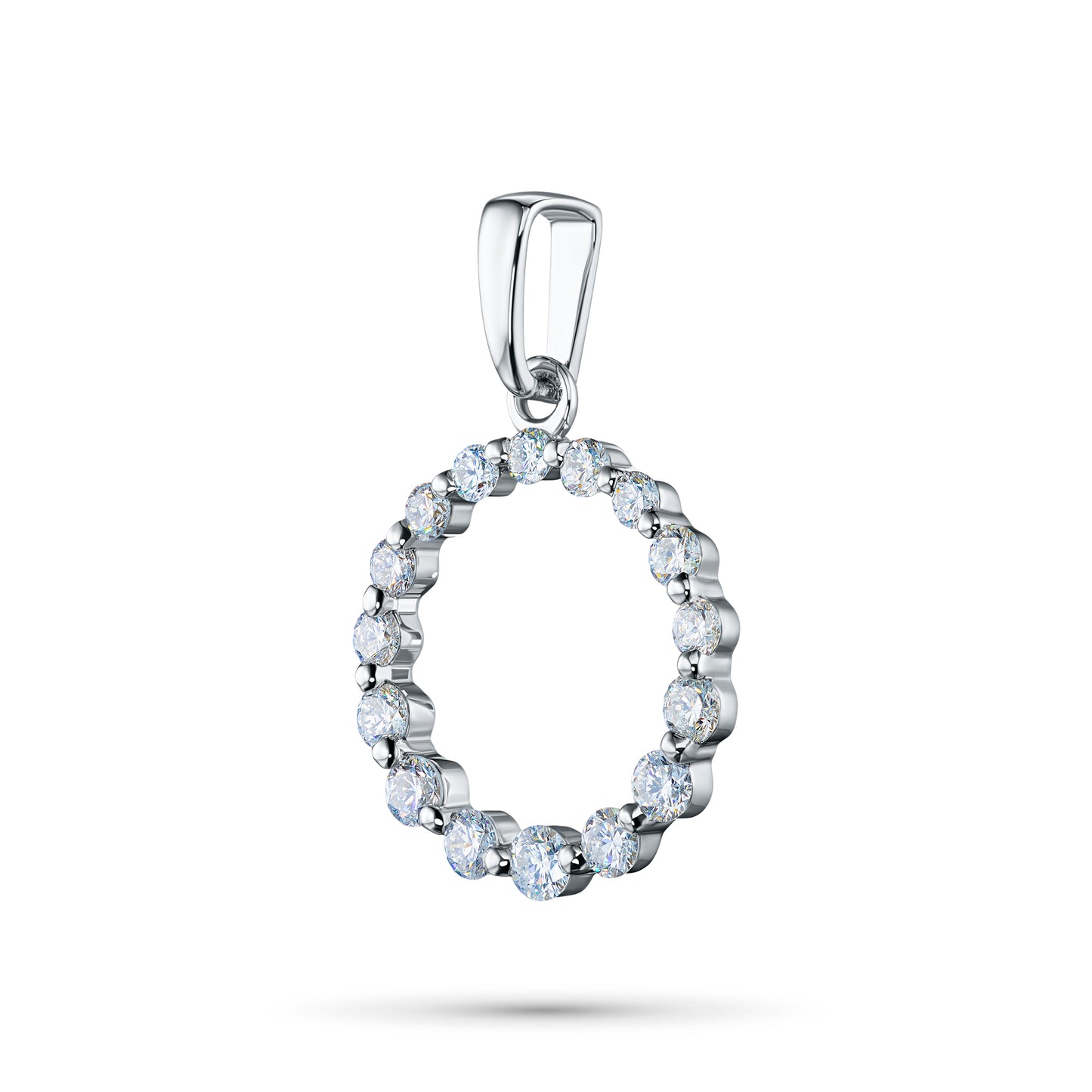 14K Yellow Gold Pendant with Lab-Created Diamonds 1.650 CT.TW