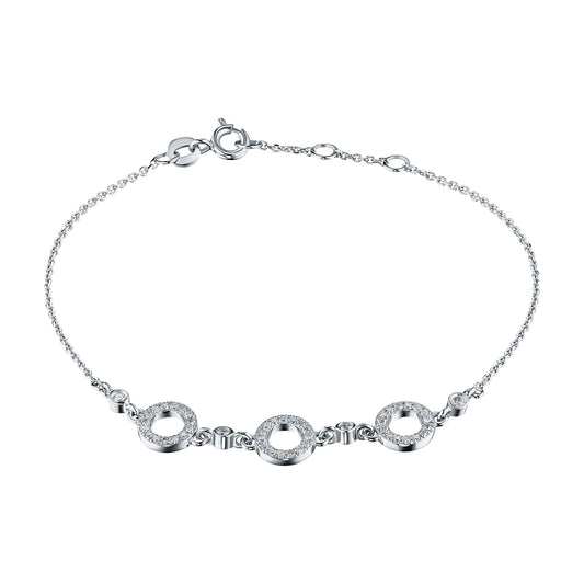14K White Gold Bracelet with Lab-Created Diamonds 9.510 CT.TW