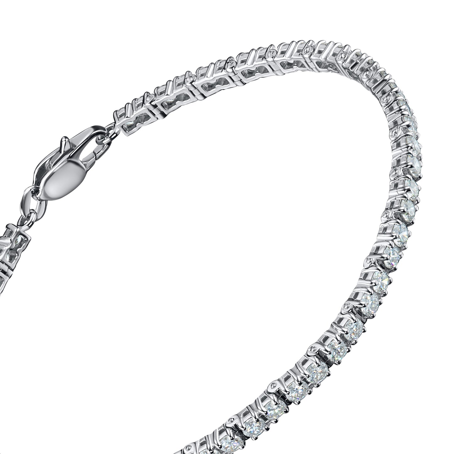 14K Yellow Gold Bracelet with Lab-Created Diamonds 249.600 CT.TW