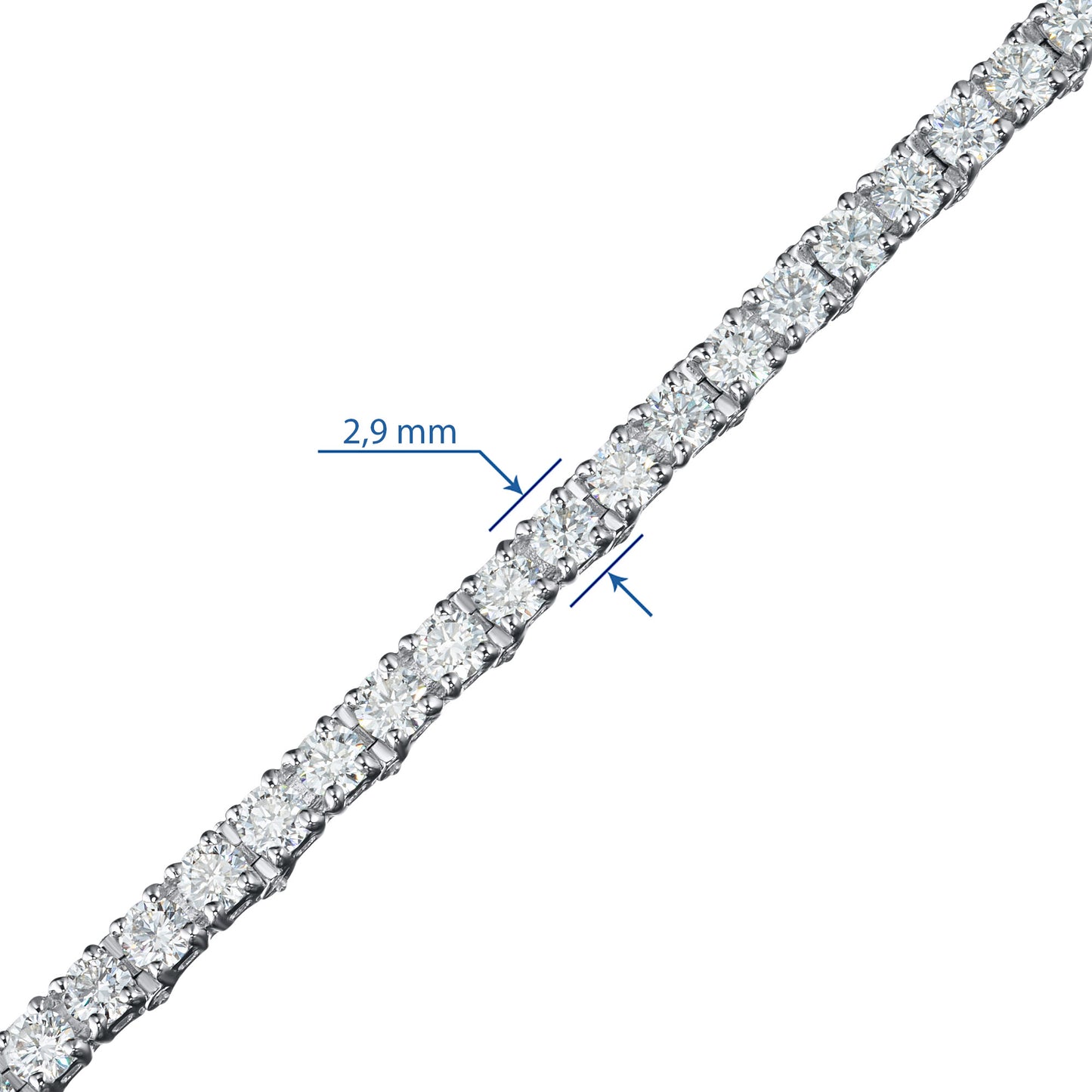 14K Yellow Gold Bracelet with Natural Diamonds 113.170 CT.TW