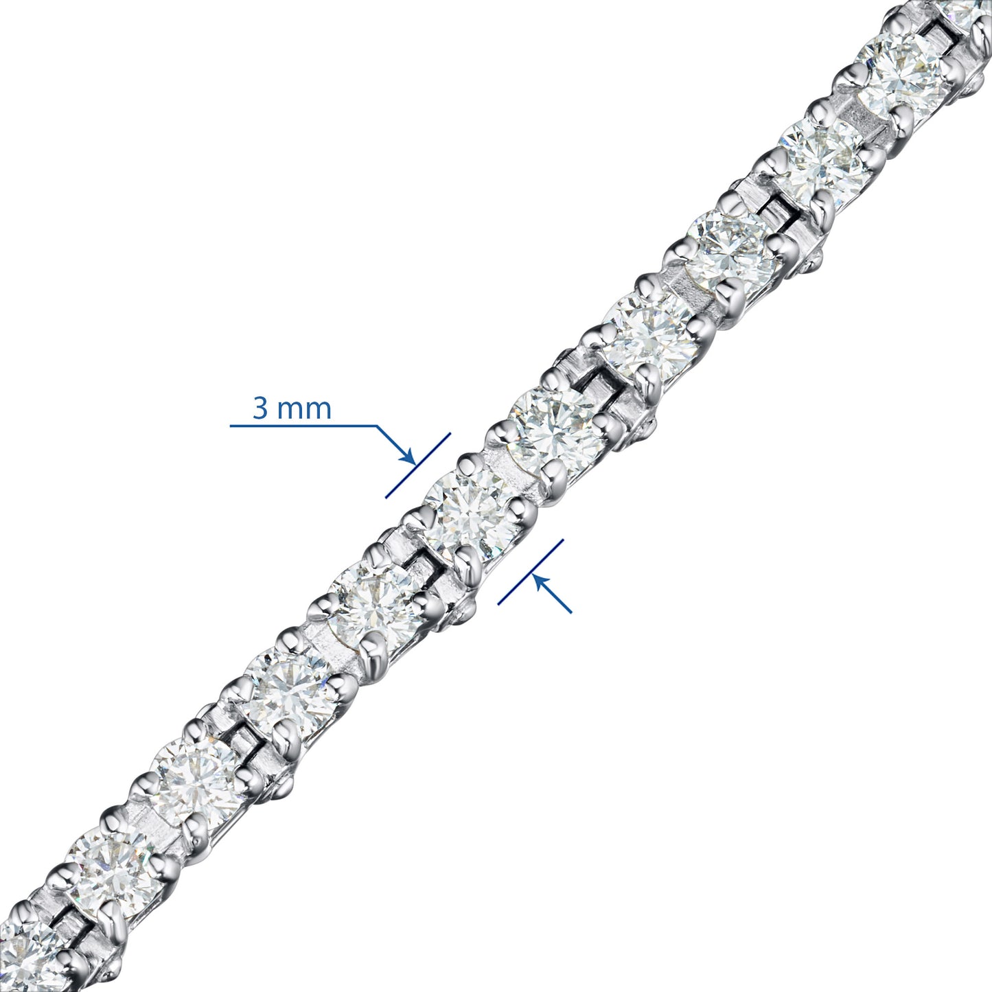 14K Yellow Gold Bracelet with Natural Diamonds 162.800 CT.TW