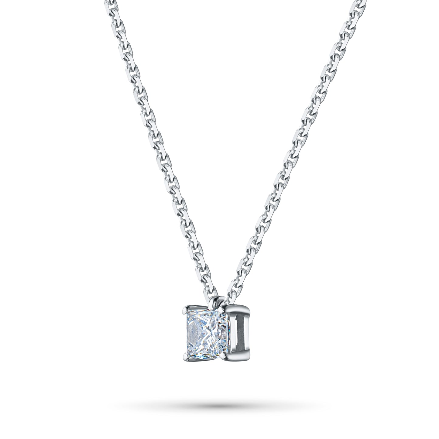 14K Yellow Gold Necklace with Lab-Created Diamonds 3.460 CT.TW