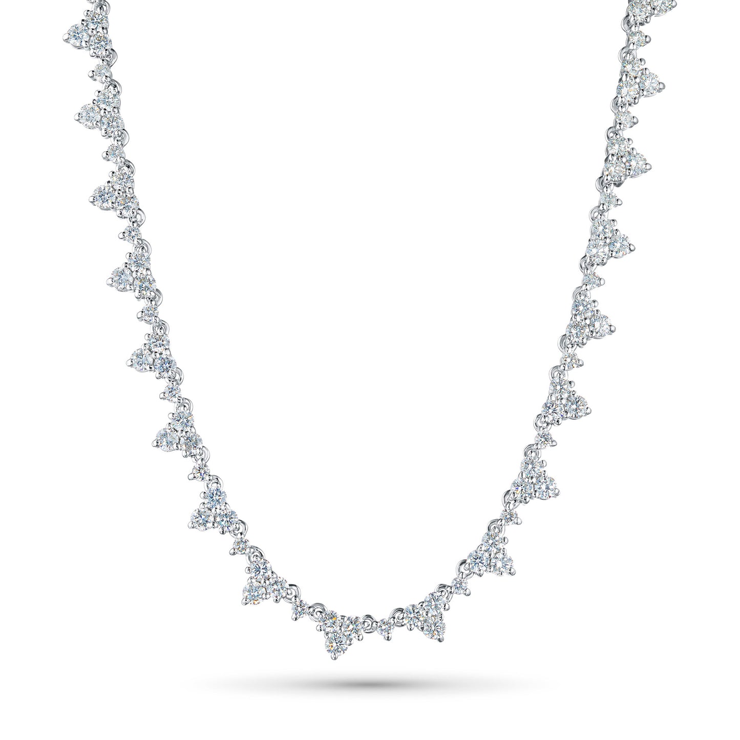 14K Yellow Gold Necklace with Lab-Created Diamonds 1032.560 CT.TW