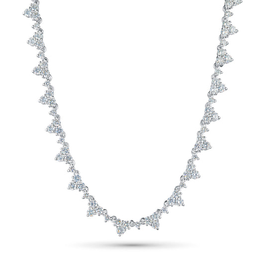 14K Yellow Gold Necklace with Lab-Created Diamonds 1032.560 CT.TW