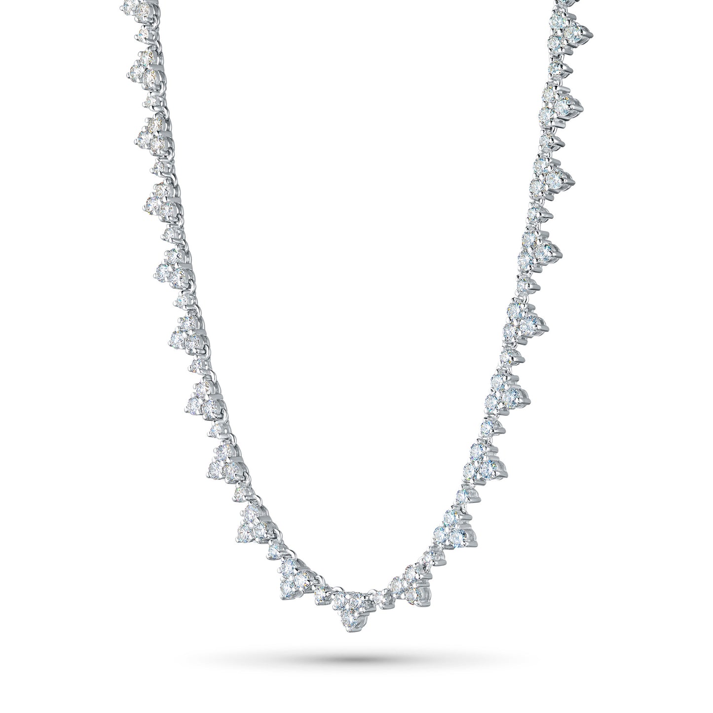 14K Yellow Gold Necklace with Lab-Created Diamonds 1032.560 CT.TW