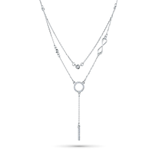 14K Yellow Gold Necklace with Lab-Created Diamonds 2.780 CT.TW