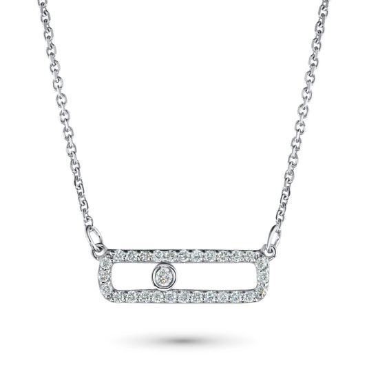 14K Yellow Gold Necklace with Lab-Created Diamonds 3.610 CT.TW