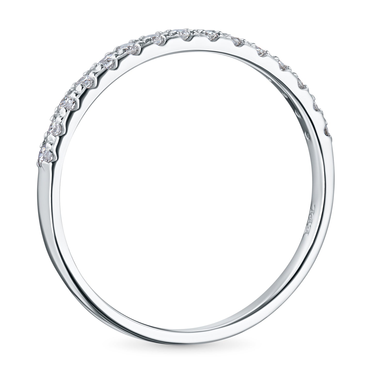 14K White Gold Ring with Lab-Created Diamonds 2.730 CT.TW