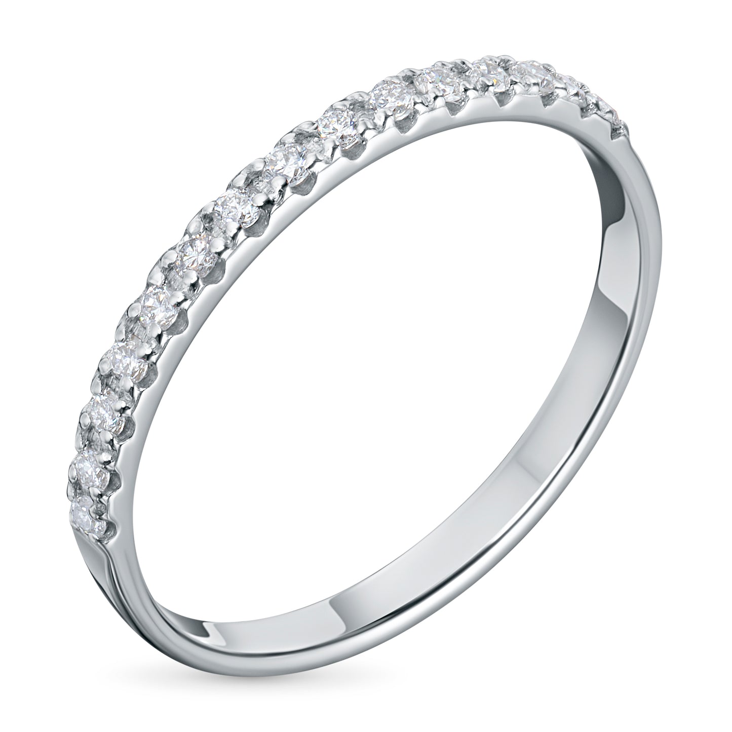 14K White Gold Ring with Lab-Created Diamonds 2.730 CT.TW