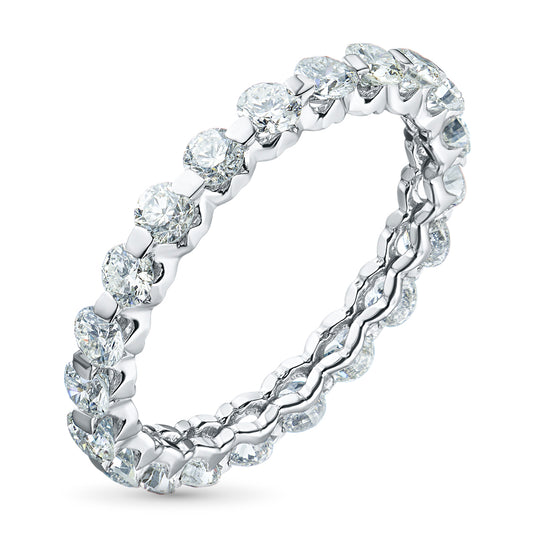 14K White Gold Ring with Natural Diamonds 27.620 CT.TW