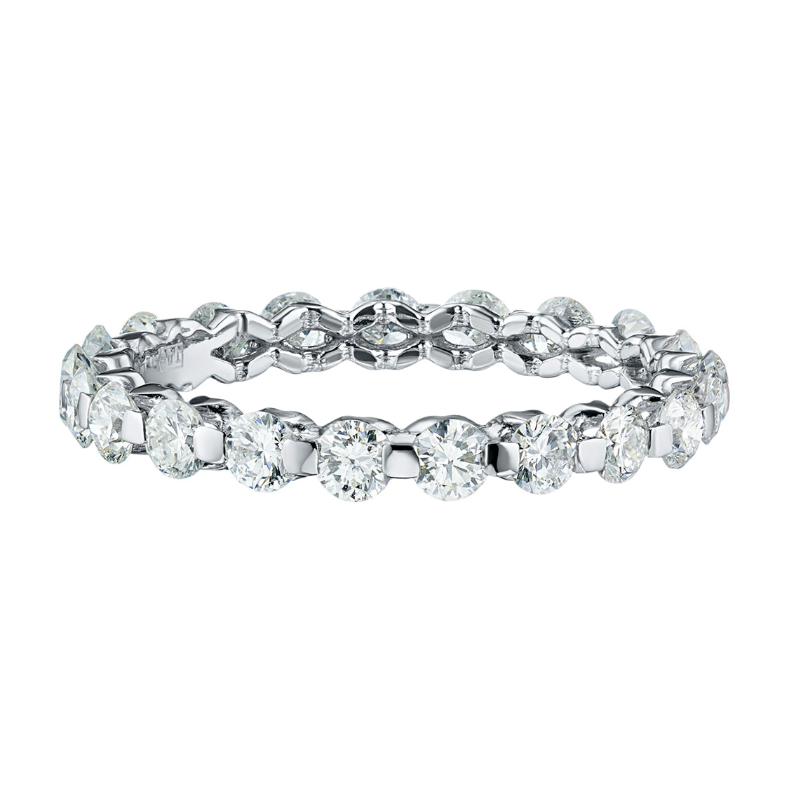 14K White Gold Ring with Natural Diamonds 27.620 CT.TW