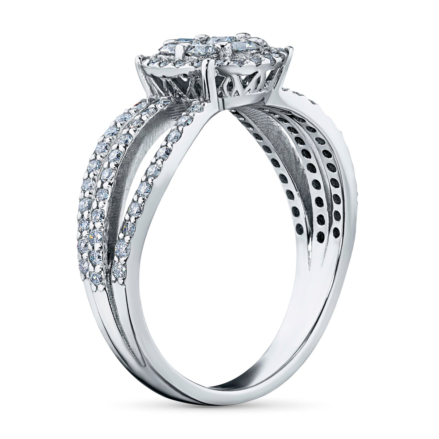 14K Yellow Gold Ring with Natural Diamonds 30.900 CT.TW