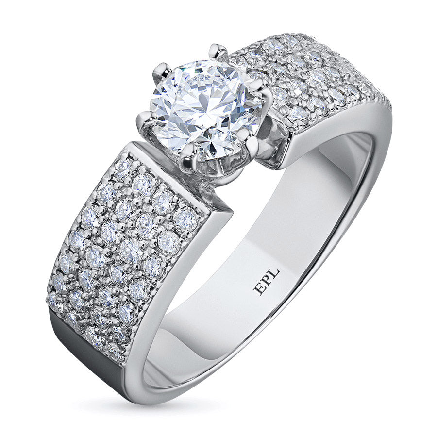 14K Yellow Gold Ring with Lab-Created Diamonds 41.900 CT.TW