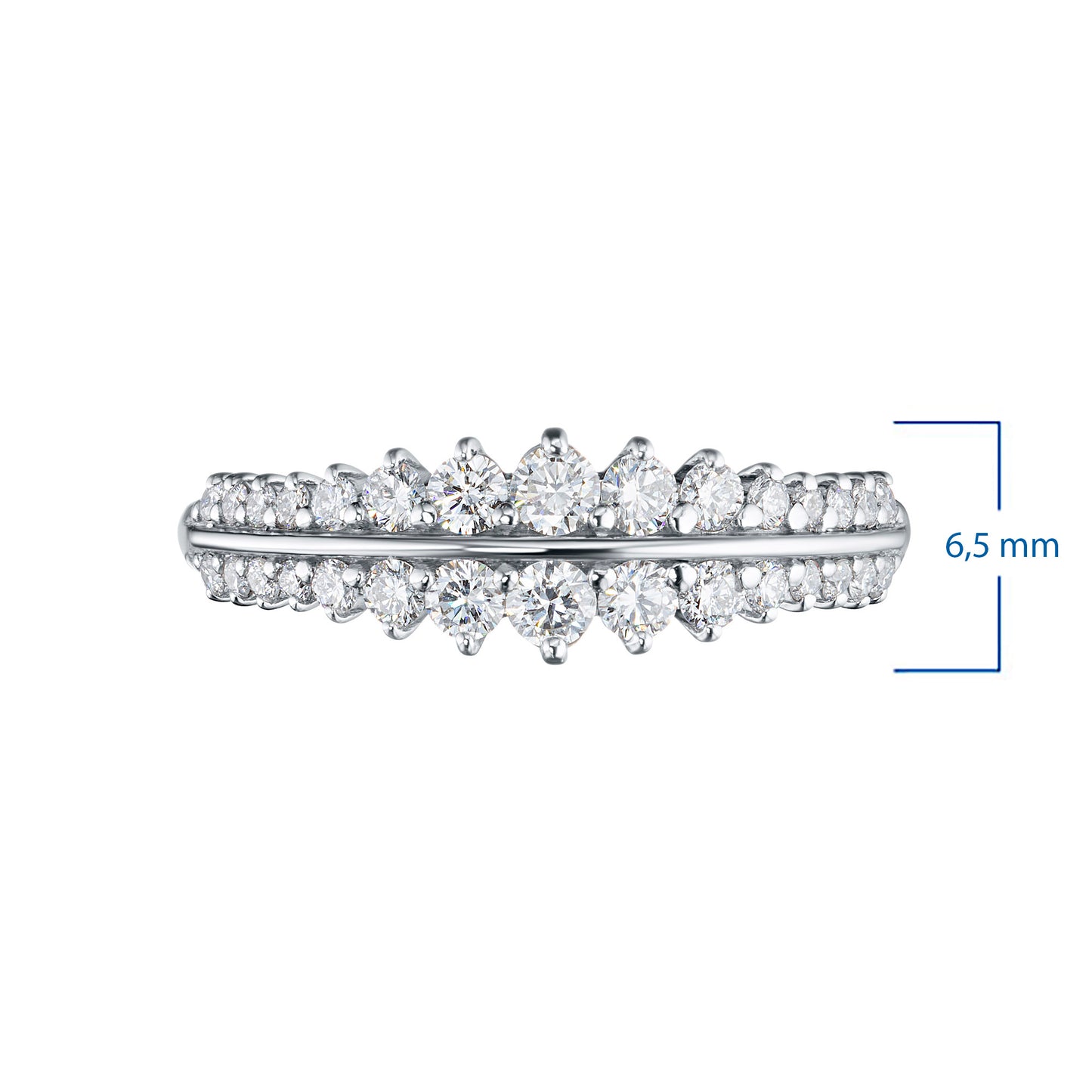 14K Yellow Gold Ring with Natural Diamonds 2.160 CT.TW