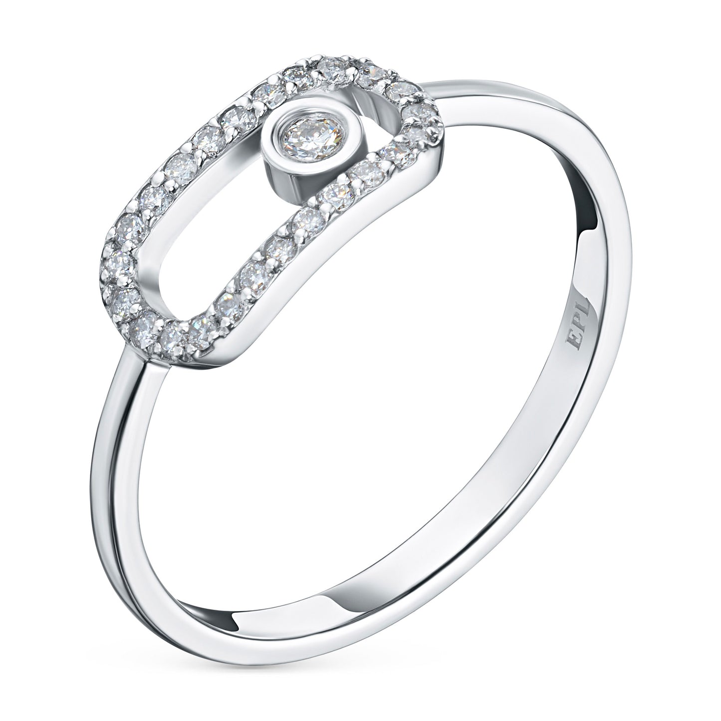 Sterling Silver Ring with Lab-Created Diamonds 2.640 CT.TW