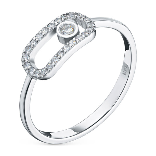 Sterling Silver Ring with Lab-Created Diamonds 2.640 CT.TW