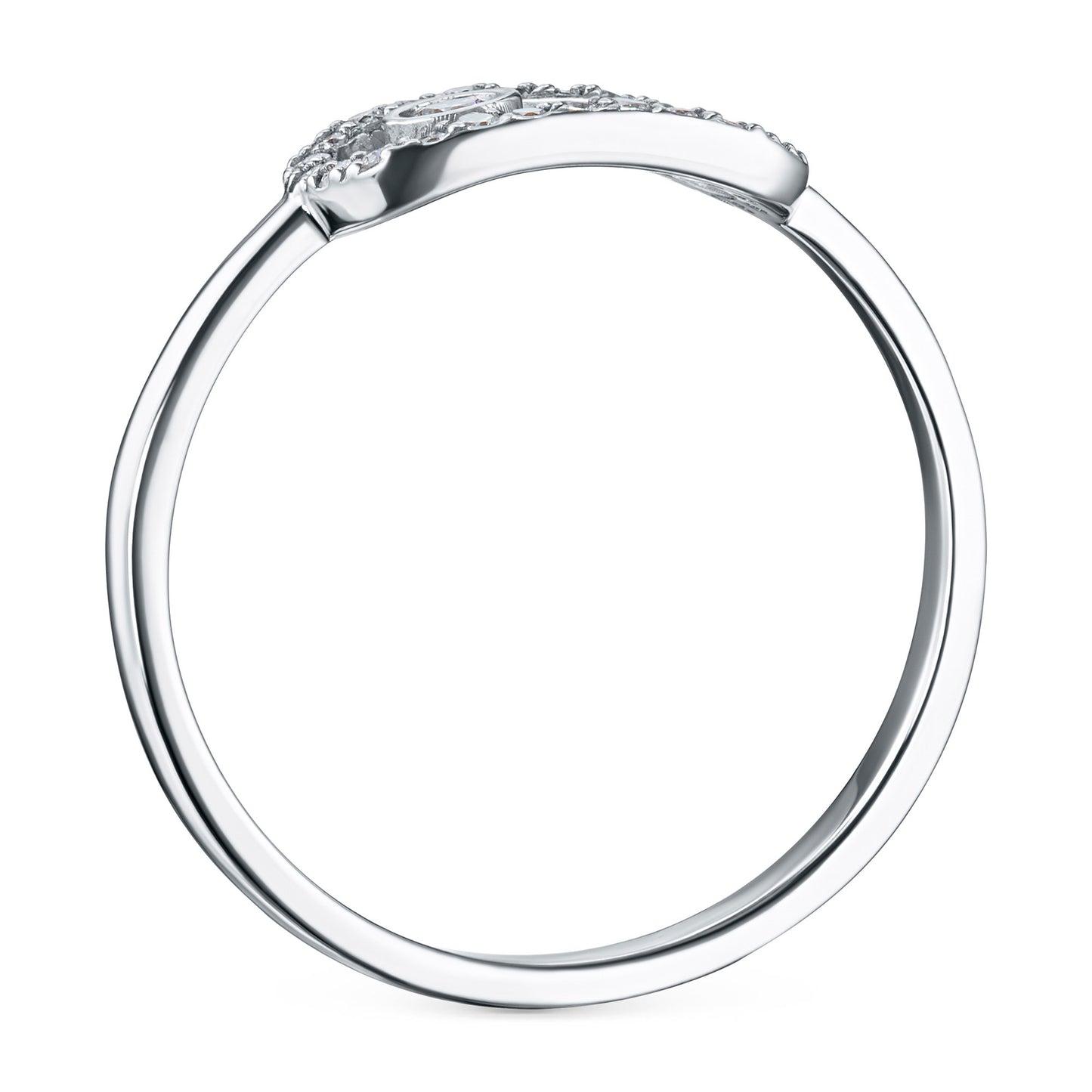 Sterling Silver Ring with Lab-Created Diamonds 2.640 CT.TW