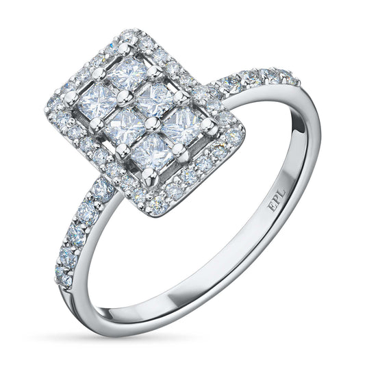 14K Yellow Gold Ring with Natural Diamonds 7.160 CT.TW